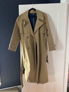 Banana Republic Trench with Map Lining